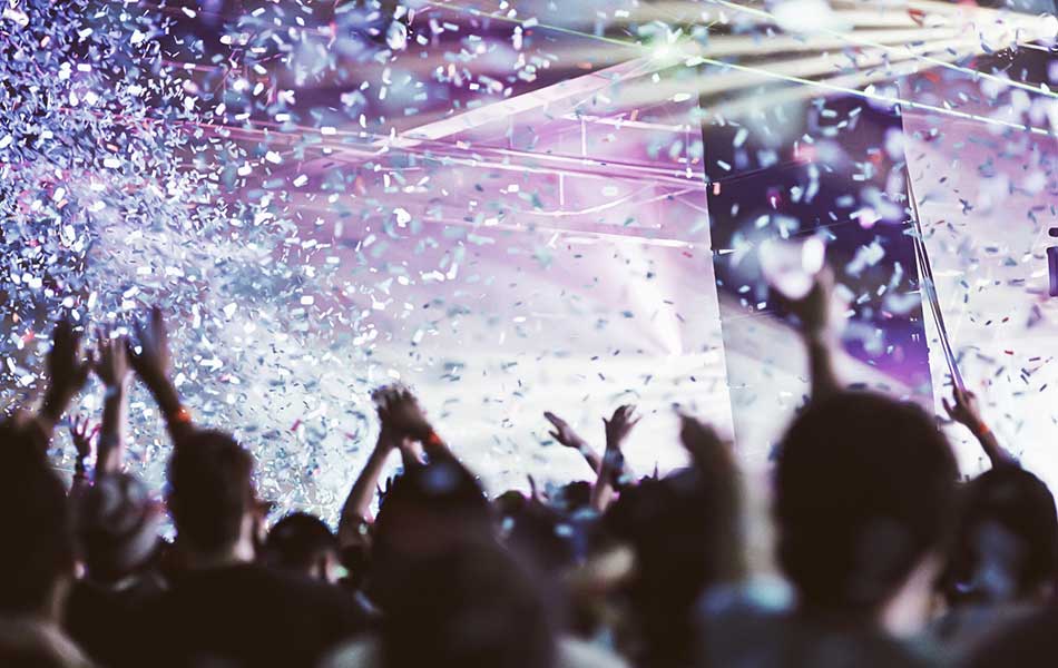 Image of crowd at show